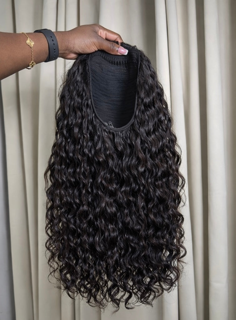 Island Wave Flip Over Half Wig