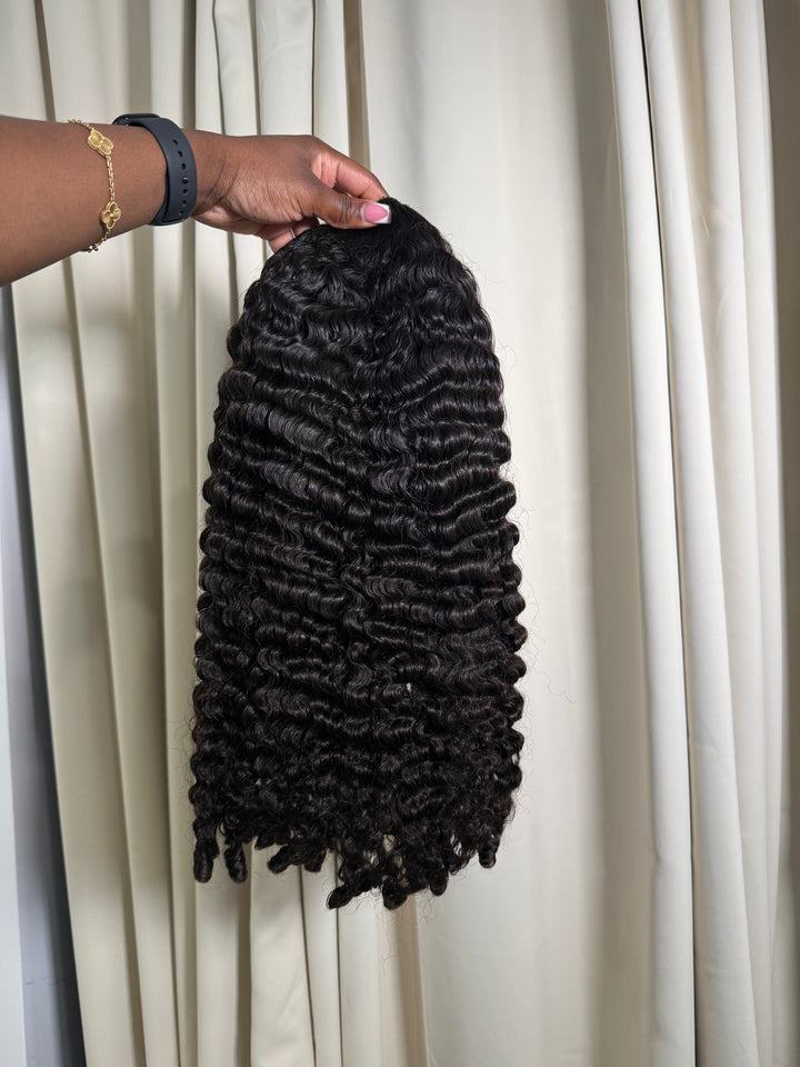 Island Curl Flip Over Half Wig