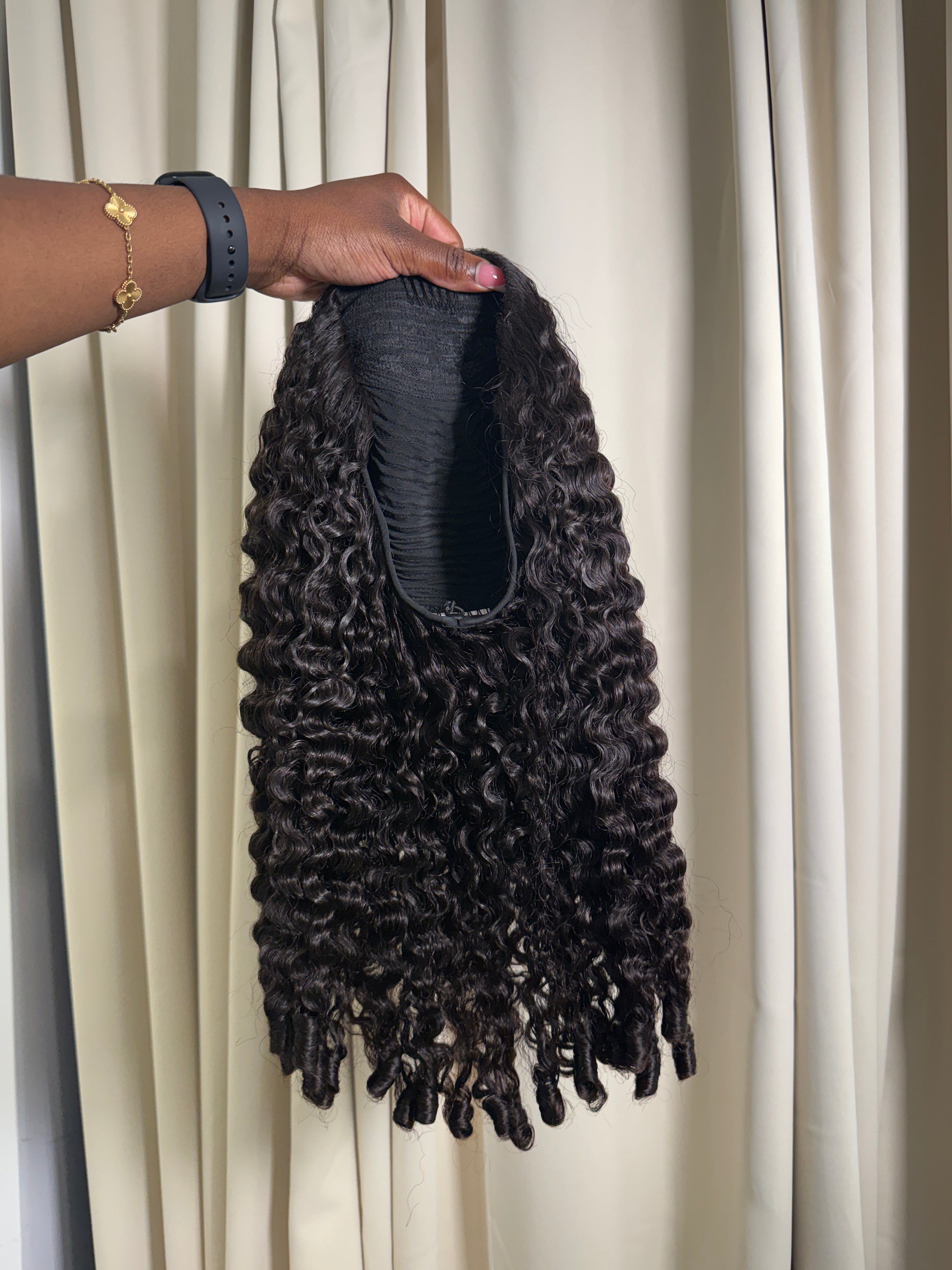 Island Curl Flip Over Half Wig